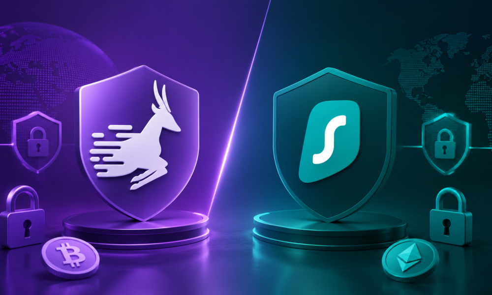 GnuVPN vs Surfshark: Which One Fits a Crypto User?