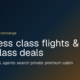 SkyWithLux provides personalized business and first class flight planning with dedicated travel advisors for international journeys from the United States.