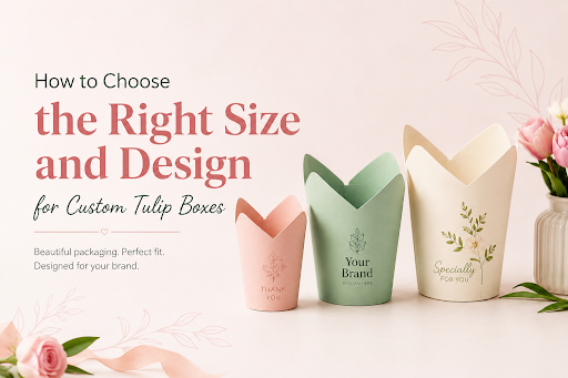 How to Choose the Right Size and Design for Custom Tulip Boxes