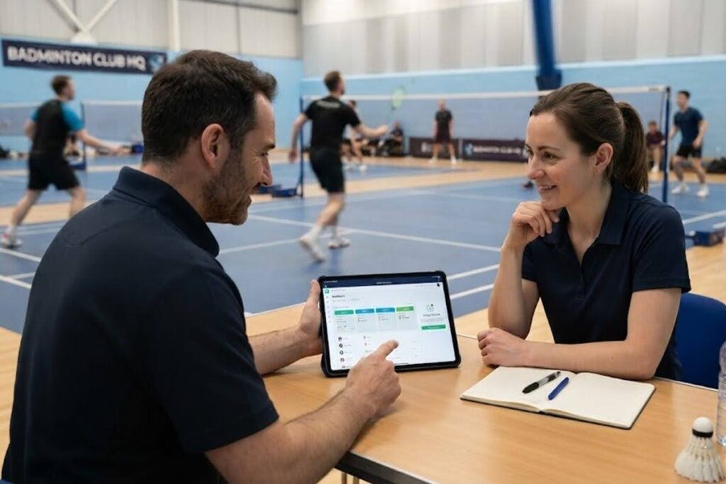 Badminton Booking Software