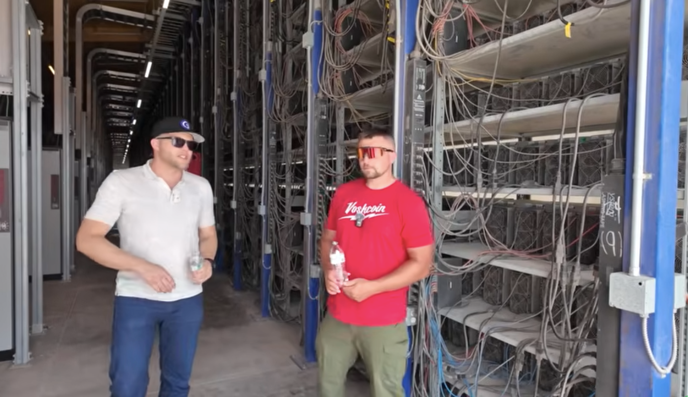 Inside a Texas Bitcoin Mine