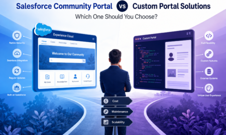 Salesforce Community Portal vs Custom Portal Solutions