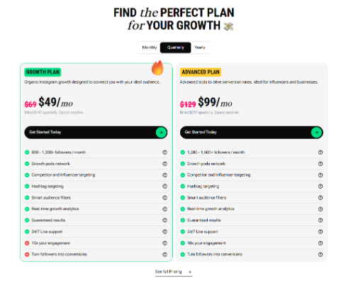 Pricing and Plans