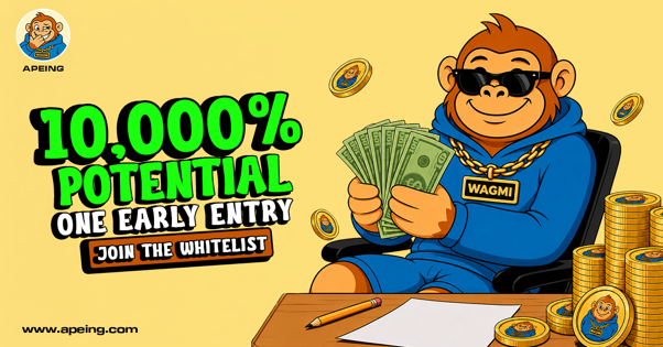 Latest crypto news showing Ethereum's $2,800 target and Apeing Whitelist ahead of its upcoming presale