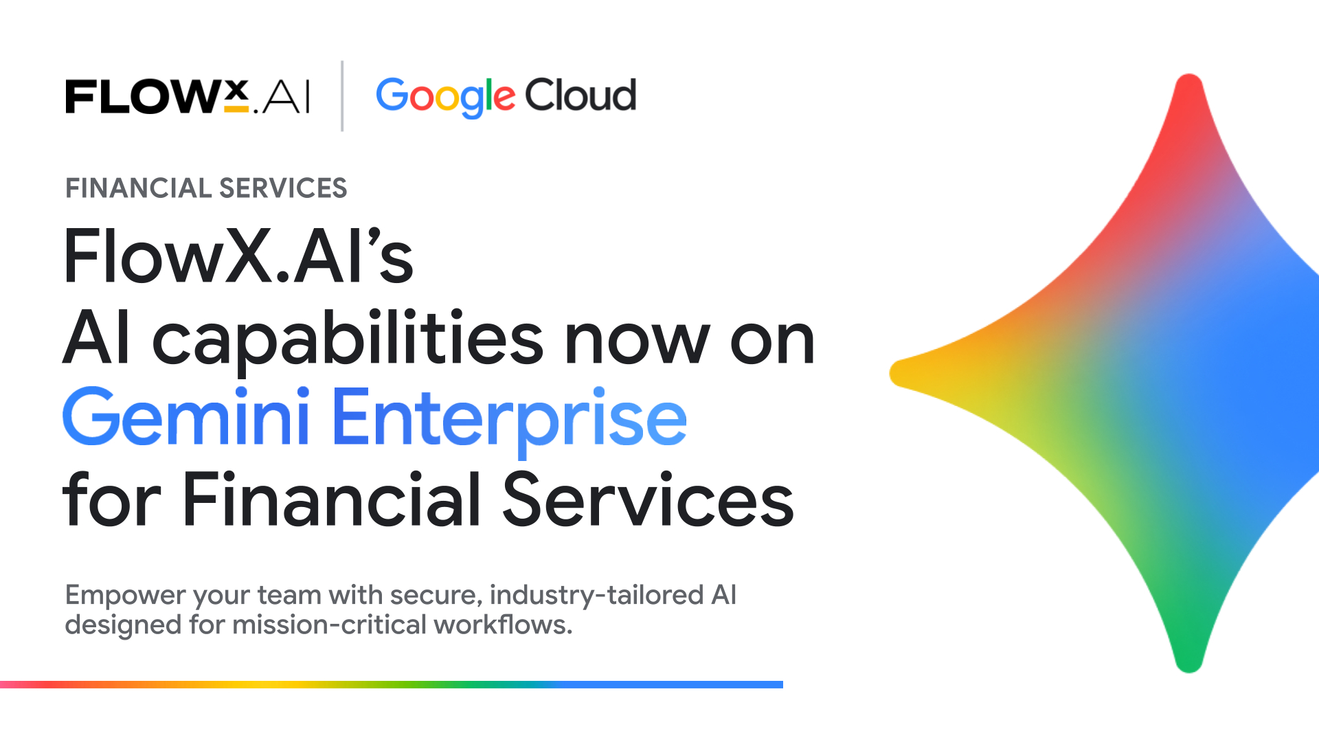 FlowX.AI Brings AI Agents to Gemini Enterprise