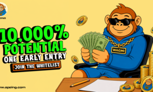 Apeing crypto presale and whitelist countdown as Bitcoin price rises and HYPE gains momentum