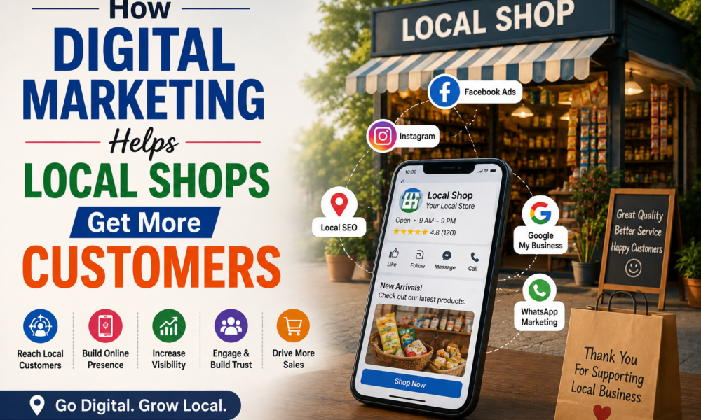 How Digital Marketing Helps Local Shops Get More Customers