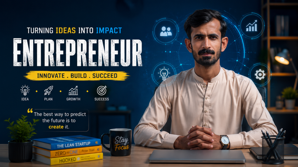 Entrepreneur Behind