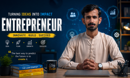 Entrepreneur Behind