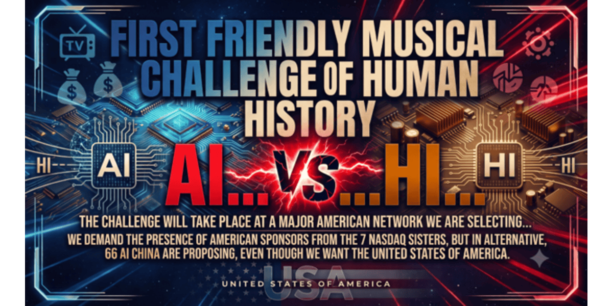 The First Friendly Musical Challenge in History: Artificial vs Human Intelligence