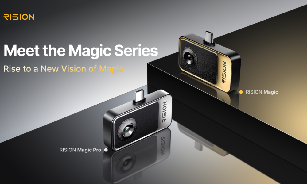 RISION Introduces Magic Series USB-C Thermal Cameras, Bringing Professional Thermal Imaging to Everyday Inspections