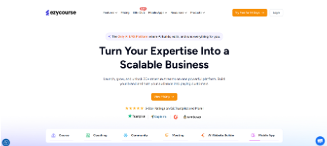EzyCourse Stands