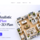 Lightweight 3D Floor Plan