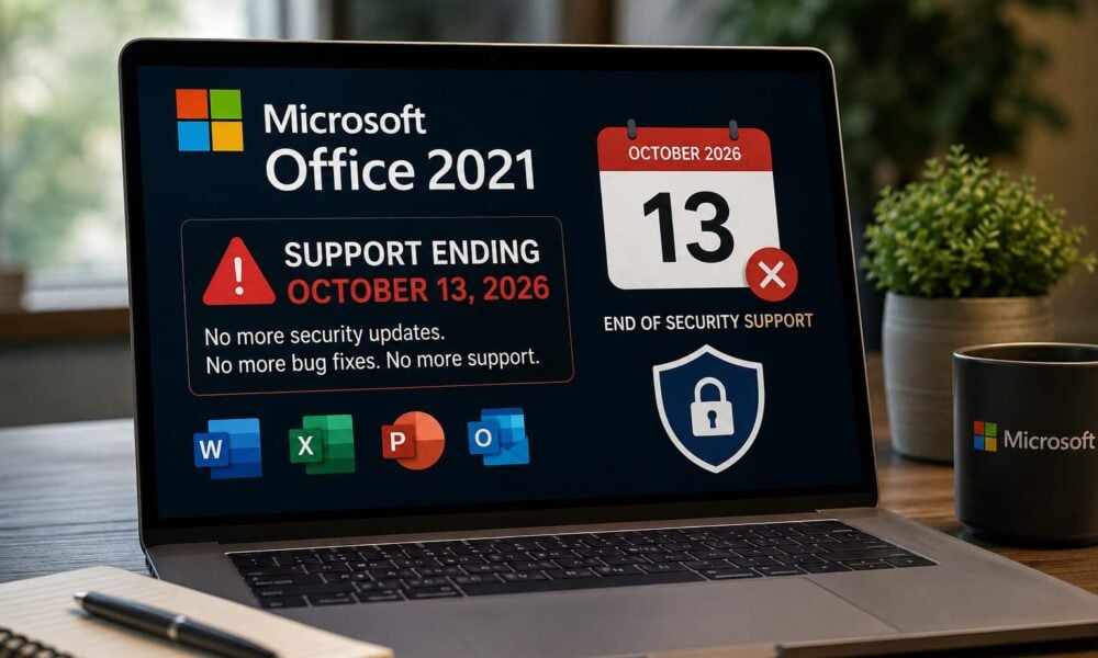 Microsoft Office 2021 Loses All Security Support on October 13, 2026 — What Comes Next for Millions of Users