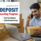 Atlantic International Express Zero Deposit Partner Program banner showing digital onboarding for global shipping agents.