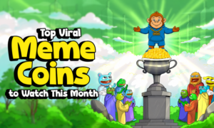 Next 1000x meme coin graphic featuring Apeing whitelist details alongside top tokens like SHIB, PEPE, and BONK.