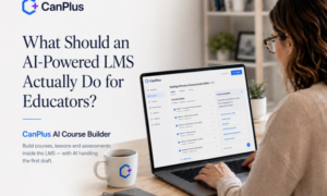 AI-powered LMS helping educators create, manage, assess, and deliver online courses