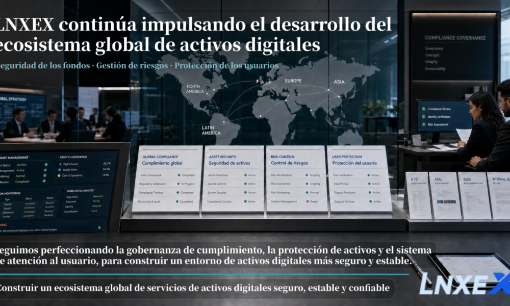 LNXEX Accelerates Development of Its Global Governance Framework to Build a Safer and More Trusted Digital Asset Ecosystem