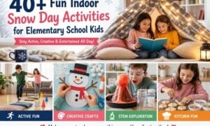 Fun Indoor Snow Day Activities fo