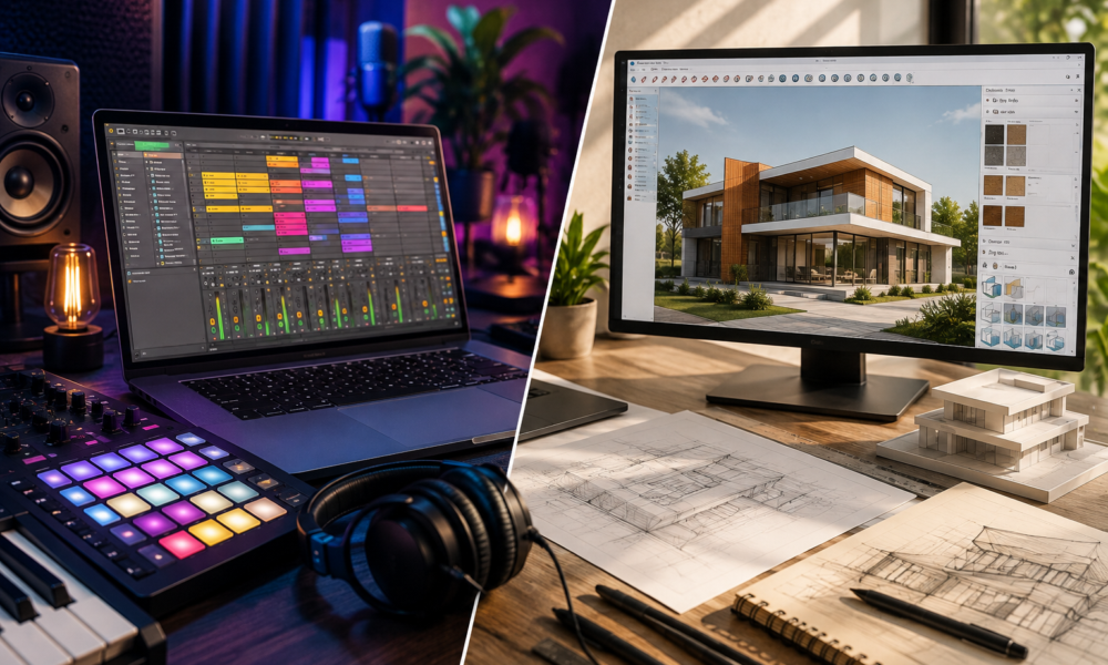Creative Productivity: Exploring Ableton Live and SketchUp Pro
