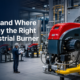 Right Industrial Burner
