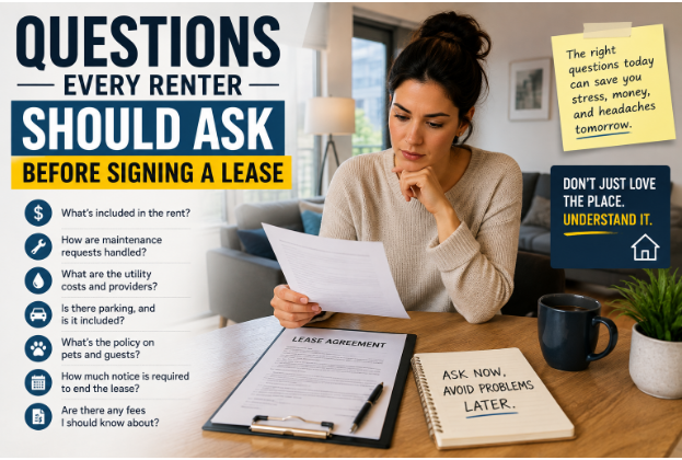 Questions Every Renter Should Ask Before Signing a Lease