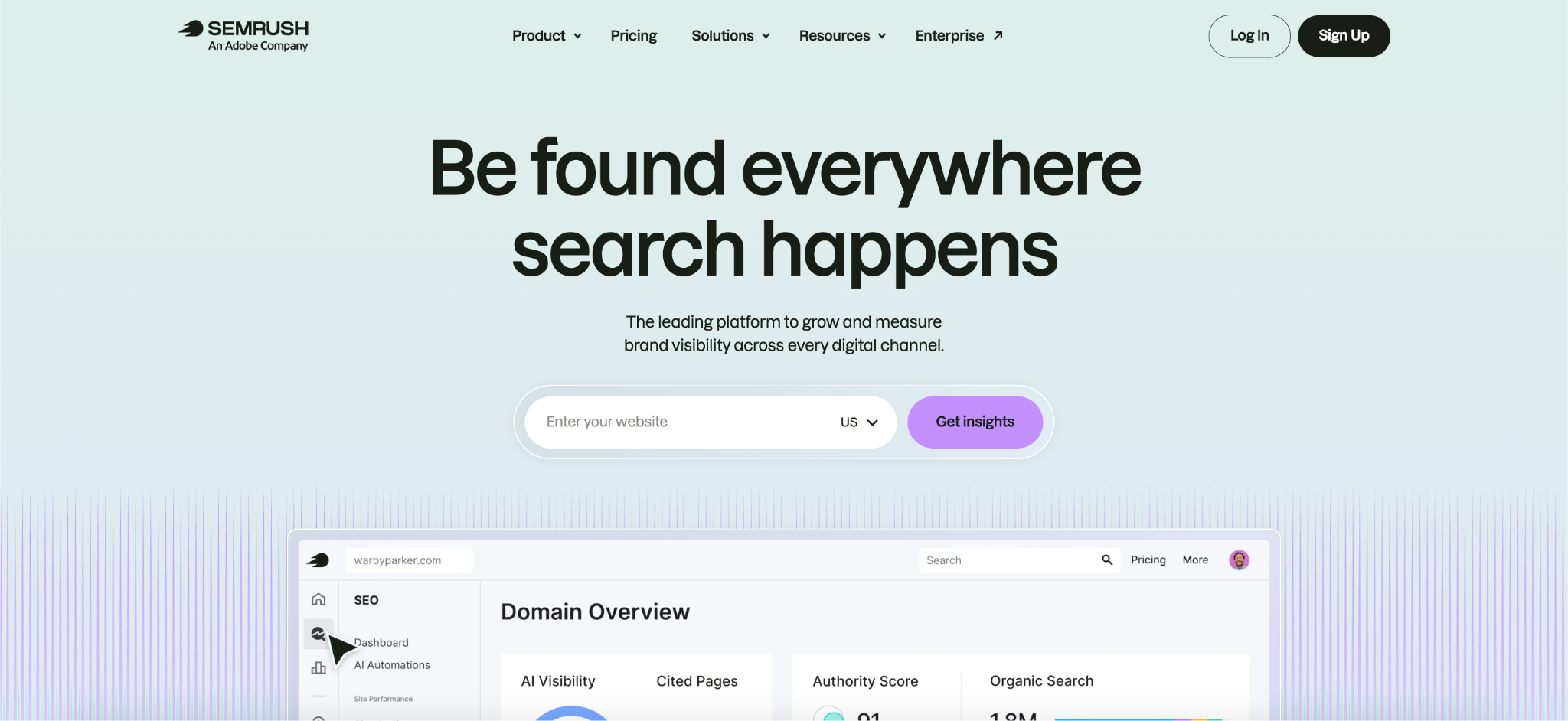 AI-powered keyword research dashboard for SEO campaigns