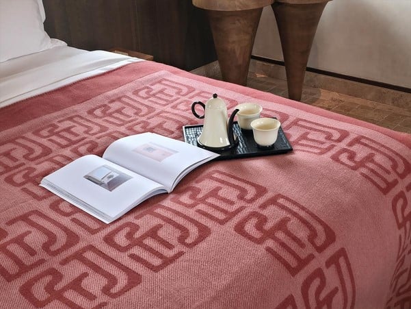 Freyjaloft alpaca and cashmere blanket collection for luxury home textiles