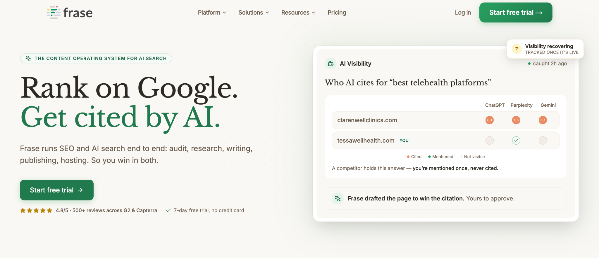 AI-powered SEO software for content optimisation