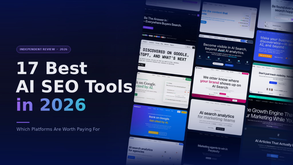 AI SEO tools in 2026 do three different things: keyword research, content optimization, and tracking whether AI mentions a brand.