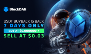 Direct BlockDAG Available at $0.00000017 with $0.03 USDT Buyback Live, While Uniswap Targets $30 & SUI Tests Support