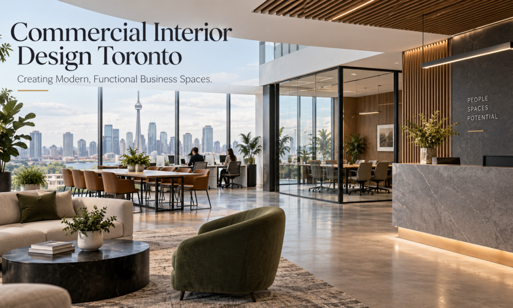 Commercial Interior Design Toronto: Creating Modern, Functional Business Spaces 