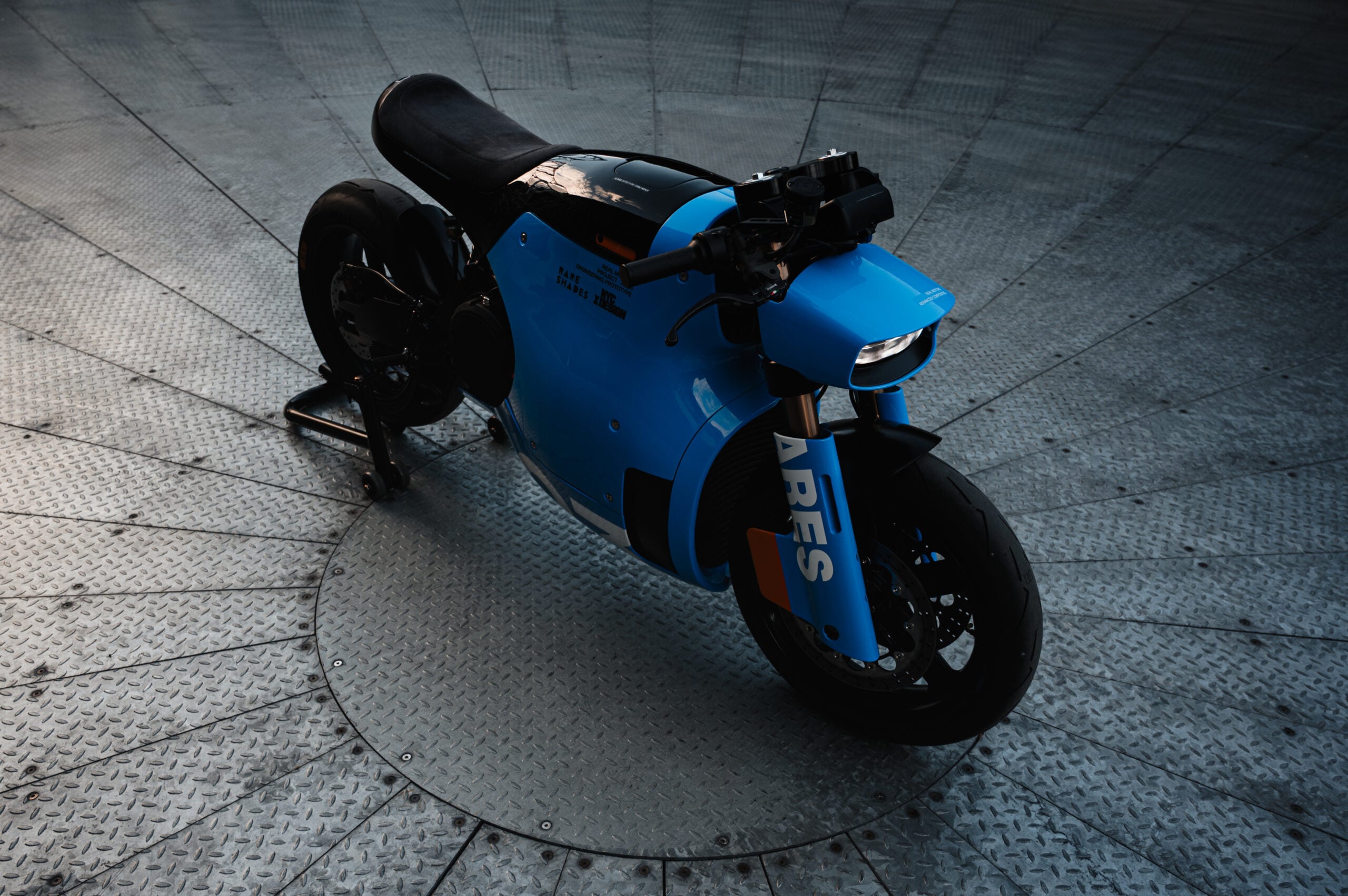Real Motors Project ARES electric café racer