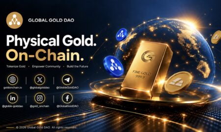 GGD (Global Gold DAO) Launches Tokenized Physical Gold Ecosystem on BNB Chain