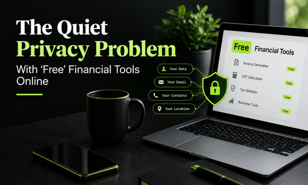 The Quiet Privacy Problem With “Free” Financial Tools Online