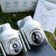 SEHMUA 2K wireless solar security cameras for outdoor home surveillance