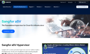 Sangfor - Best for Enterprise Cloud Infrastructure and Hybrid Security Solutions