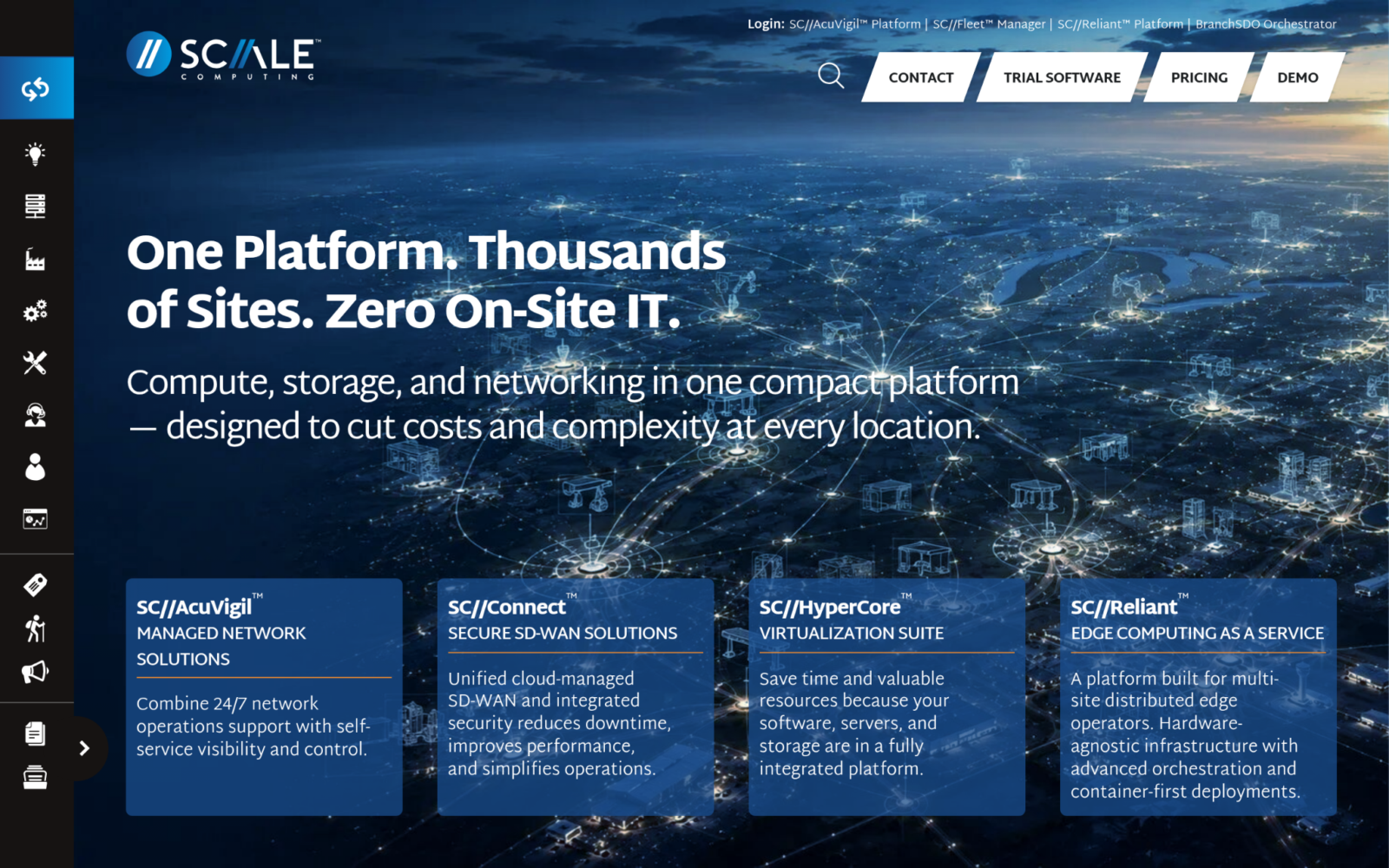 Best for Edge Computing and Hyperconverged Infrastructure