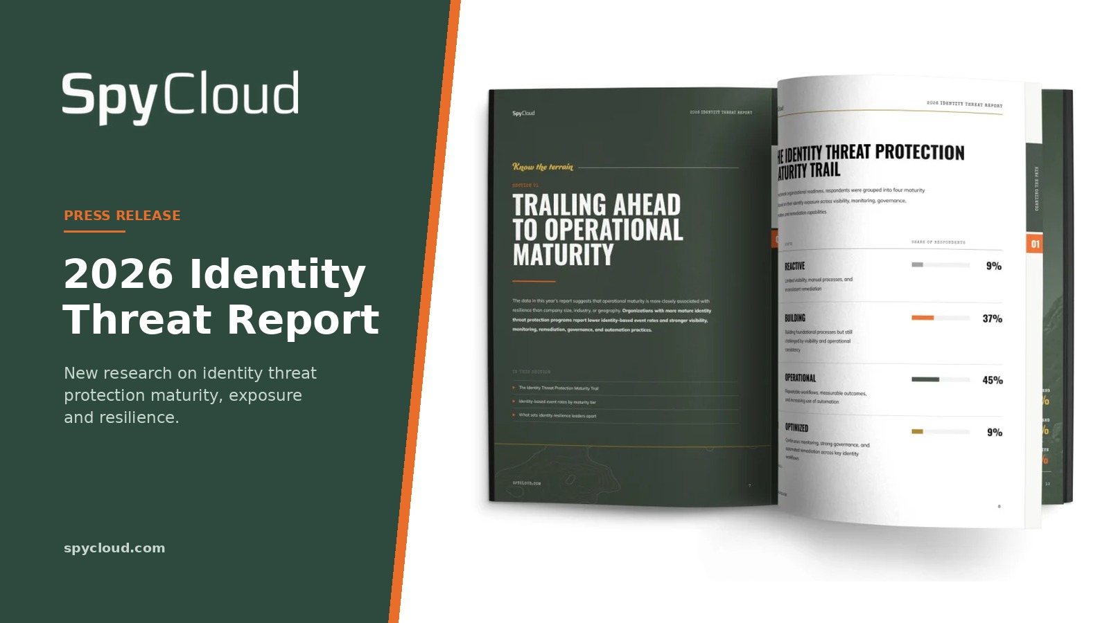 SpyCloud 2026 Identity Threat Report covering identity security risks and cybersecurity trends