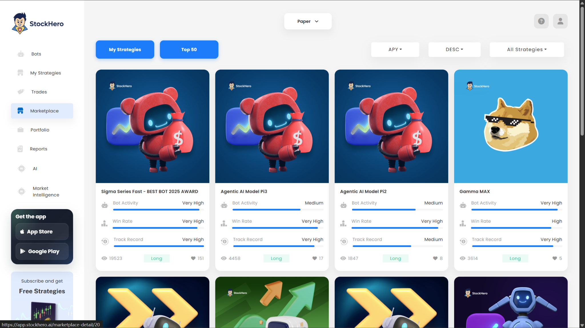 StockHero, TrendSpider, and TradingView round out the shortlist for bot building, natural-language strategy testing, and charting.
