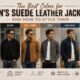The Best Colors for Men's Suede Leather Jackets and How to Style Them