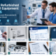 Healthcare procurement team evaluating refurbished medical equipment