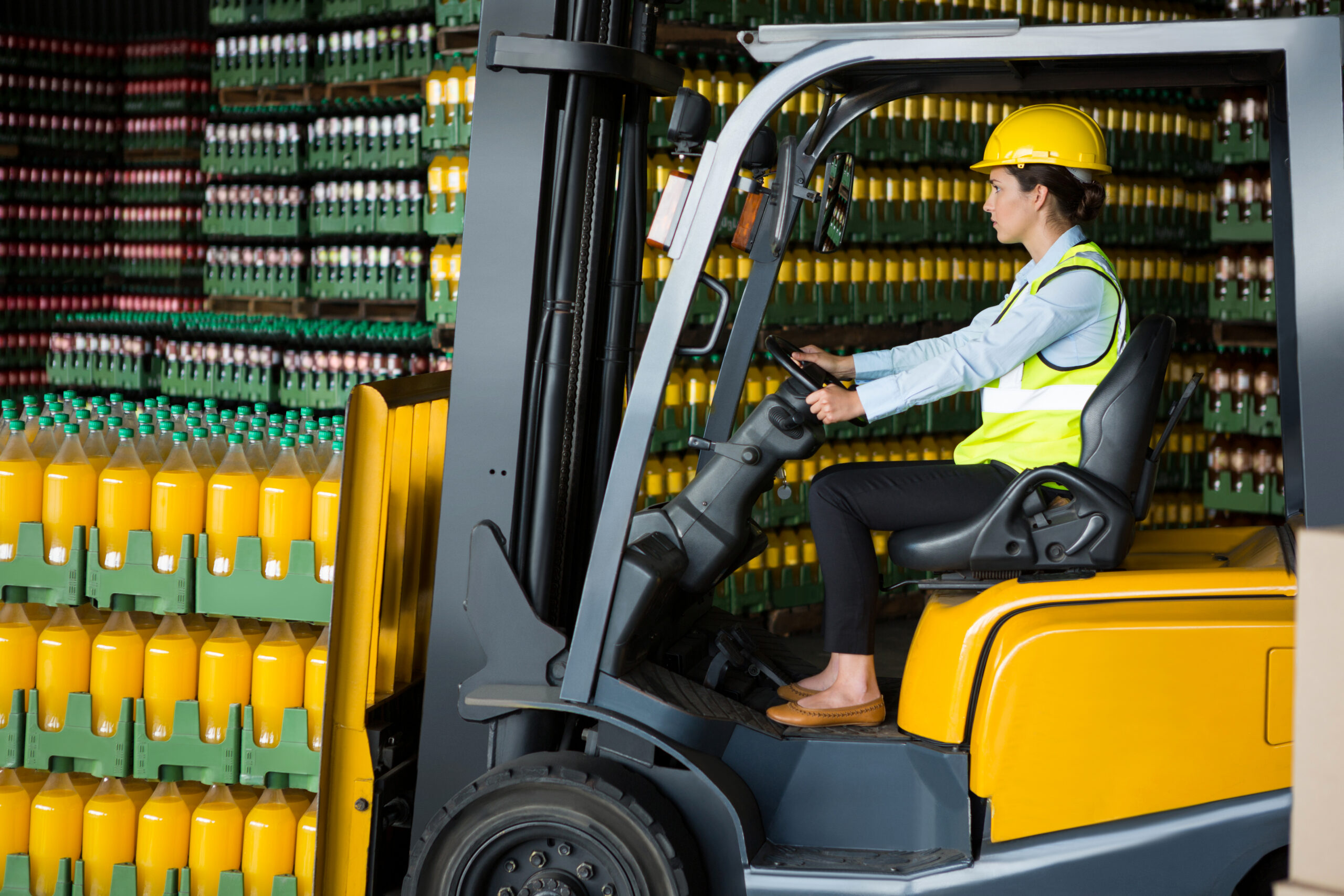 right walkie stacker
