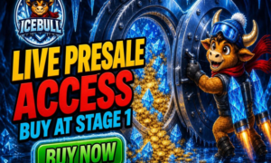 IceBull Stage 1 live presale highlighting 1250x potential and next 100x crypto opportunity