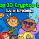 Top altcoins to buy chart lineup alongside Apeing's live presale price and market activity
