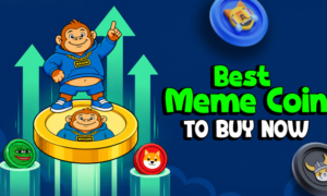 Top meme coins 2026 lineup featuring Apeing's presale, Dogecoin, Shiba Inu, Pepe, and Bonk