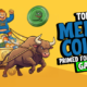 Top 100x meme coins including Apeing presale, Dogecoin, and Shiba Inu comparison chart
