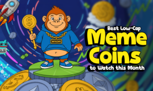 7 top crypto picks including Apeing, ApeCoin, Pudgy Penguins, FLOKI, dogwifhat, MEW and Fartcoin