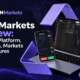 HighMarkets CFD trading platform showing online trading, forex and CFD markets, account options and key trading features