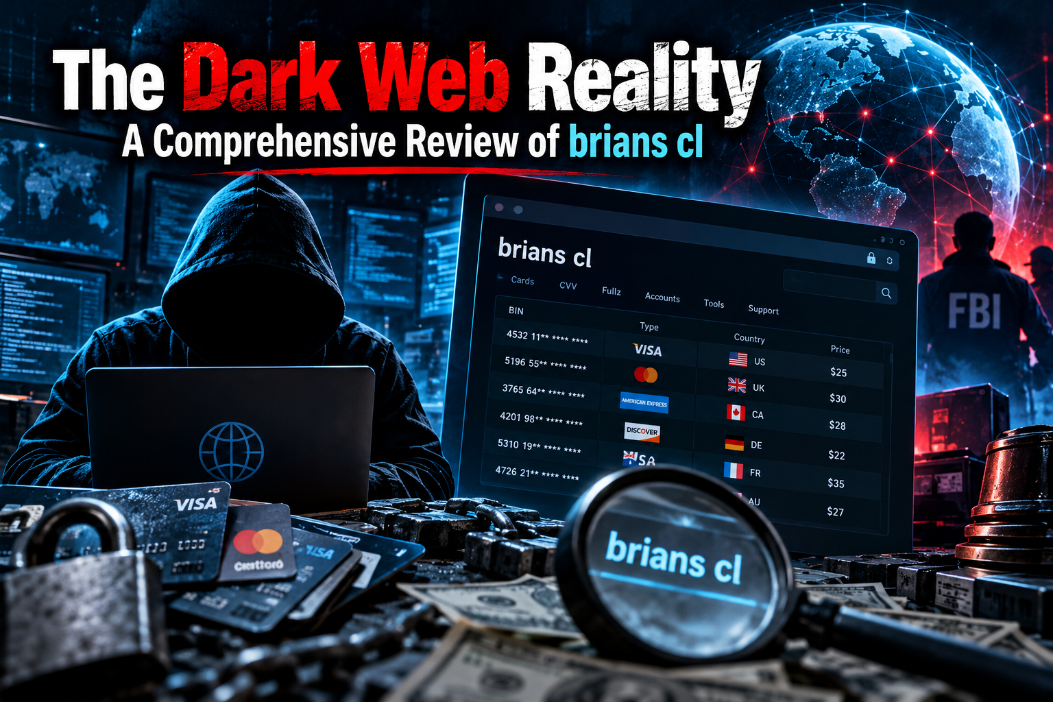 The Dark Web Reality A Comprehensive Review of brians club